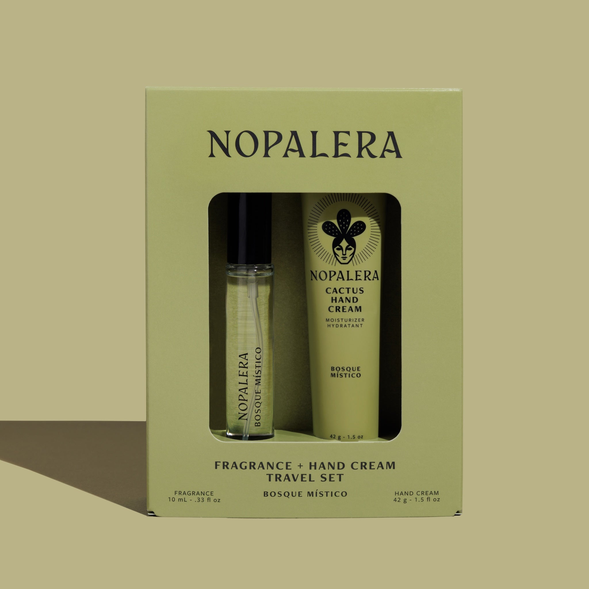 Hand Cream + Travel Fragrance Set - Bosque Místico – Nopalera