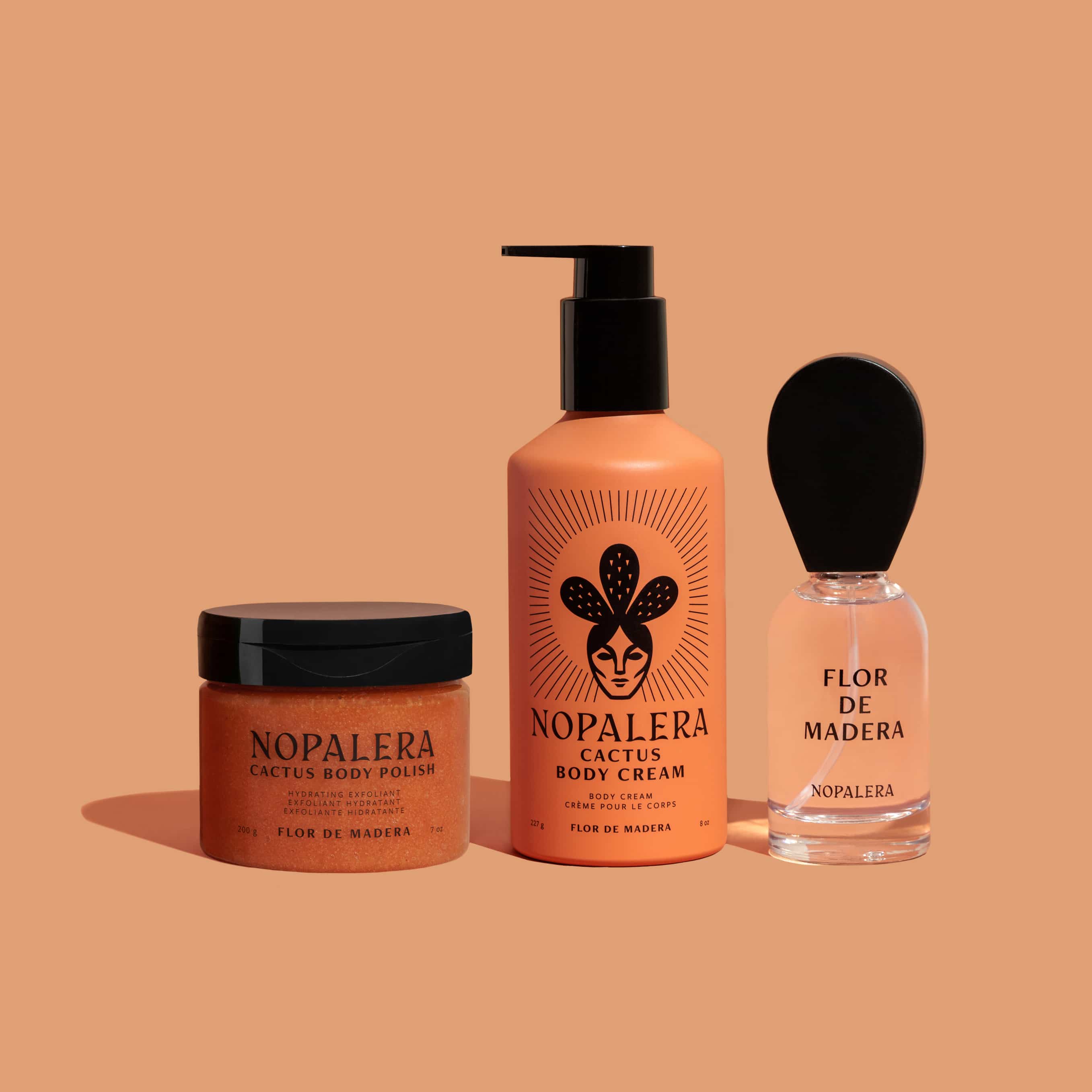 Perfume + Cactus Body Care Set - Flor De Madera – Nopalera