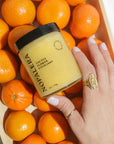 Nopalera Tangerine Cactus Body Polish with fresh tangerines and natural ingredients