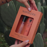 Hand Cream + Travel Fragrance Set - Flor de Madera