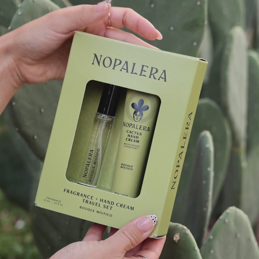 Hand Cream + Travel Fragrance Set - Bosque Místico